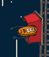 To The Moon Bitcoin GIF