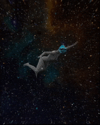 Space Floating GIF