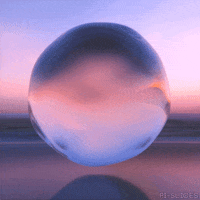 Art Floating GIF by Pi-Slices