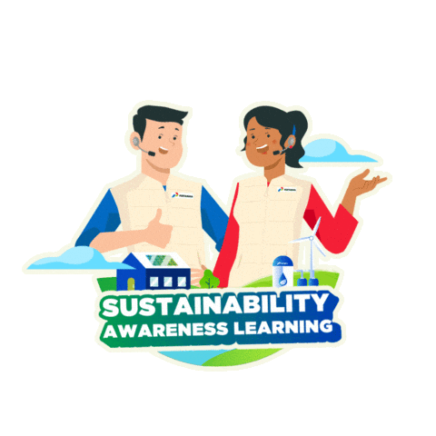 sustainabilitypertamina sustainability sunrise pertamina greenenergy Sticker