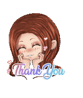 Thanks Kiss Sticker