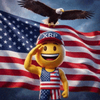 Stand Proud Red White And Blue GIF by SaluteXRPL