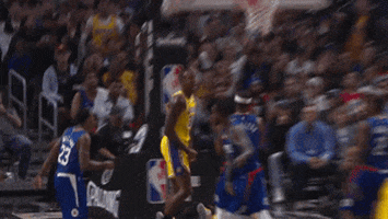 Excited Los Angeles GIF by NBA
