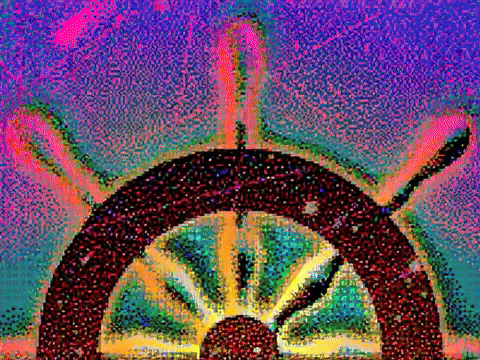 Navigating Wheel Of Time GIF by The LSD Hotel