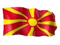 Flag Macedonia Sticker by StreamMk