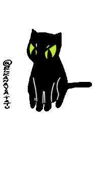 Art Cat Sticker