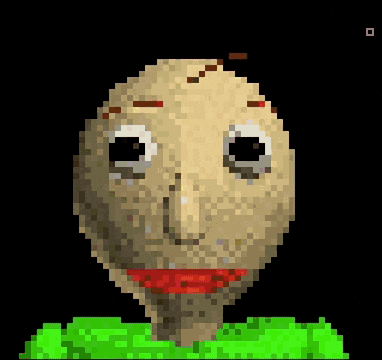 Baldi Burning GIF by R74n