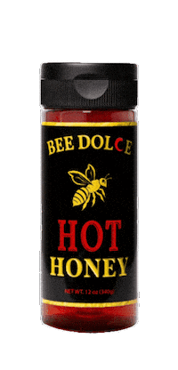 Hot Honey Sticker by Bee Dolce Hot Honey