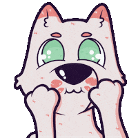Ghost_twf wow kawaii omg fox Sticker