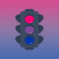 Traffic Light Pride GIF