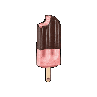 JonnyPopsOfficial pop chocolate strawberry chocolate covered strawberry Sticker