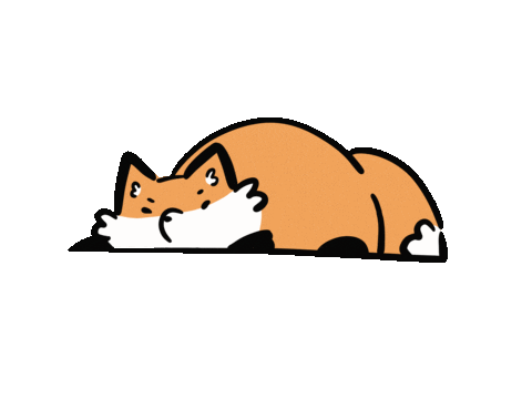 kevintheangryboi giphyupload kawaii fox animal Sticker