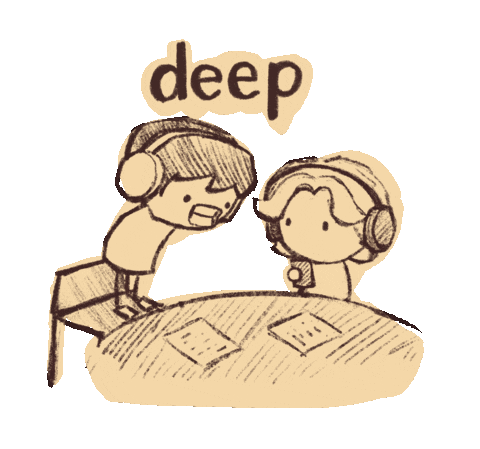 mangobunart giphyupload podcast seventeen deep Sticker