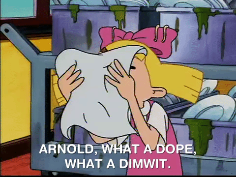 hey arnold nicksplat GIF
