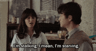 stalking zooey deschanel GIF