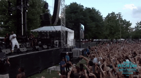 pitchfork music festival GIF by Pitchfork