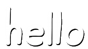 Sticker Hello Sticker