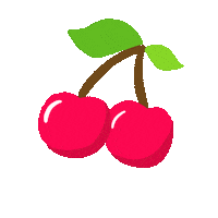 EJDesignsss summer new red hungry Sticker