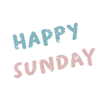 Happy Sunday Sticker