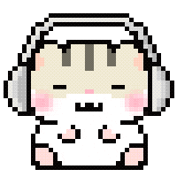 Hamrang giphyupload hamster 햄스터 헤드폰 Sticker