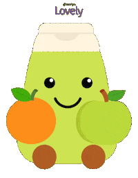 Apple Serum Sticker by Emeron Lovely