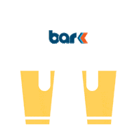 Bar-K-Dog-Bar beer cheers puppy dogs Sticker