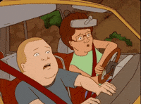 Driving King Of The Hill GIF