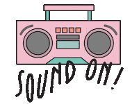 Party Pink Sticker by Giobi