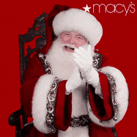 Santa Clapping GIF by Macy's