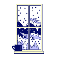 Christmas Travel Sticker