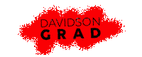 Graduation Class Of 2020 Sticker by Davidson College