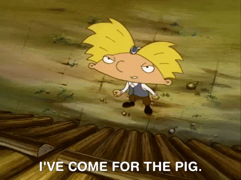 hey arnold nicksplat GIF