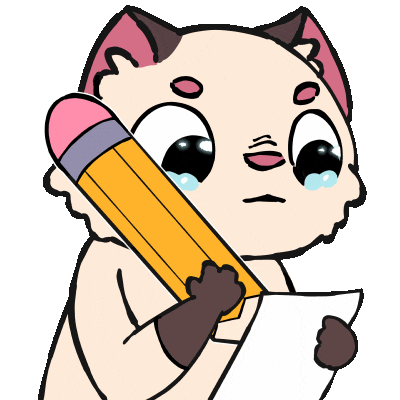 Angry Cat Sticker