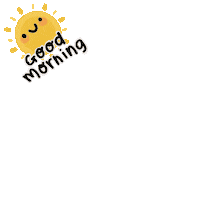 Good Morning Monkey Sticker