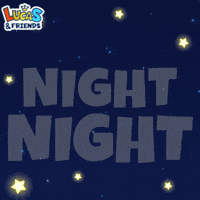 Tired Good Night GIF by Lucas and Friends by RV AppStudios