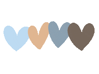 Vintage Hearts Sticker