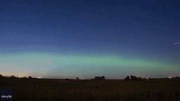 'Spectacular' Aurora Lights Up North Dakota Sky