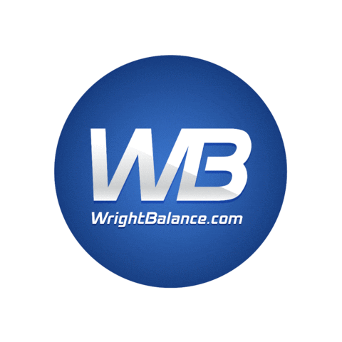 WrightBalance baseball golf tennis cycling Sticker