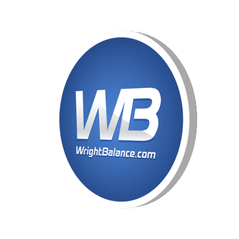 WrightBalance golf swing david wright golf tip golf coach Sticker