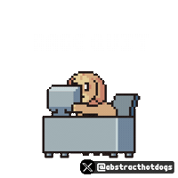 Computer Rage Sticker by HotDogs