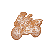 Christmas Cookie Sticker by BMW Motorrad