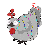 Chickens_gang christmas merrychristmas noel fete Sticker