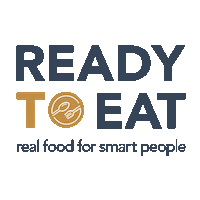 ready-2-eat readytoeat ready2eat realfoodforsmartpeople readytoeatlogo Sticker