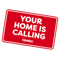 pultesocialteam red real estate realestate new home Sticker
