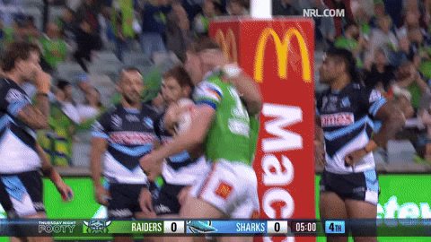 Nrl GIF by Canberra Raiders