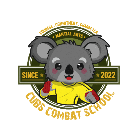 neweracubs fight gym kids wrestling Sticker