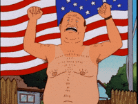 Angry American GIF