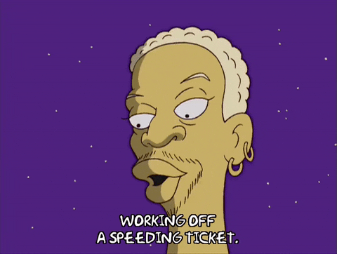 Speeding Episode 4 GIF by The Simpsons