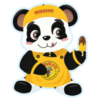 Panda Sticker by MR. DIY