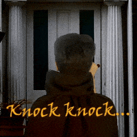 Knock Trick Or Treat GIF